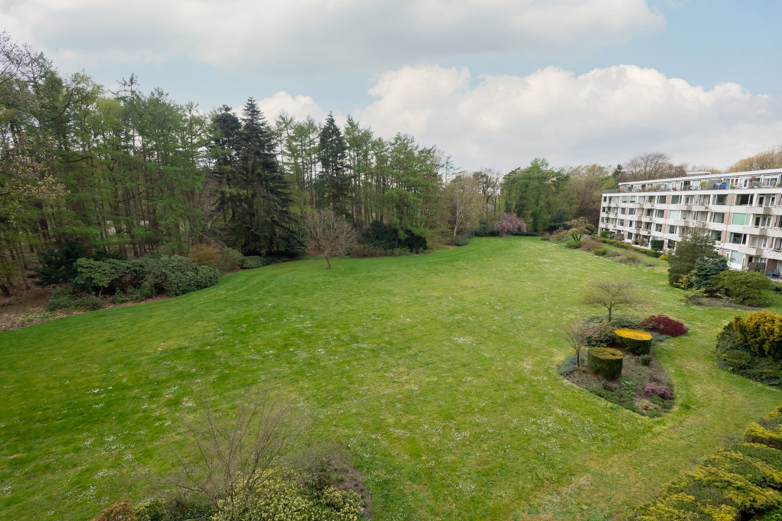 Uitzicht vanuit het appartement